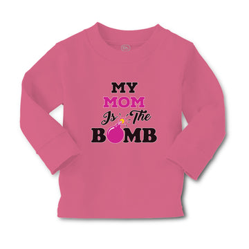 Baby Clothes My Mom Is The Bomb Boy & Girl Clothes Cotton