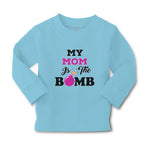 Baby Clothes My Mom Is The Bomb Boy & Girl Clothes Cotton - Cute Rascals