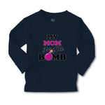 Baby Clothes My Mom Is The Bomb Boy & Girl Clothes Cotton - Cute Rascals