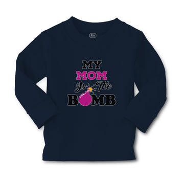Baby Clothes My Mom Is The Bomb Boy & Girl Clothes Cotton