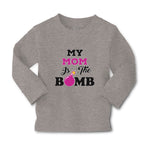 Baby Clothes My Mom Is The Bomb Boy & Girl Clothes Cotton - Cute Rascals