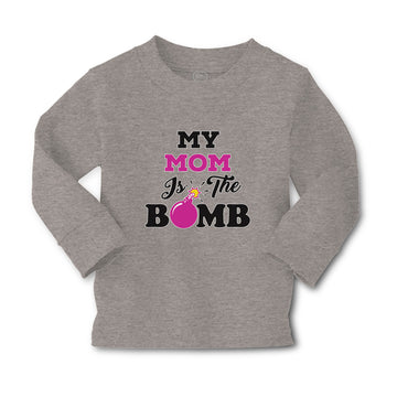 Baby Clothes My Mom Is The Bomb Boy & Girl Clothes Cotton