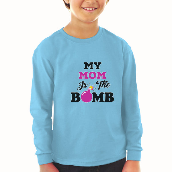 Baby Clothes My Mom Is The Bomb Boy & Girl Clothes Cotton - Cute Rascals