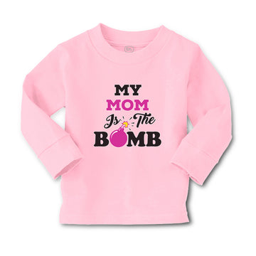Baby Clothes My Mom Is The Bomb Boy & Girl Clothes Cotton