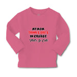 Baby Clothes My Mom Thinks She's in Charge That's Cute Boy & Girl Clothes Cotton - Cute Rascals