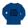 Baby Clothes Straight Outta Mama Boy & Girl Clothes Cotton
