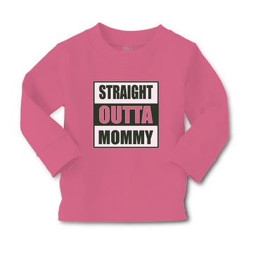 Baby Clothes Straight Outta Mommy Boy & Girl Clothes Cotton
