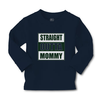 Baby Clothes Straight Outta Mommy Boy & Girl Clothes Cotton