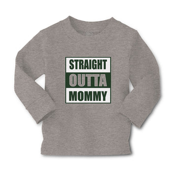 Baby Clothes Straight Outta Mommy Boy & Girl Clothes Cotton