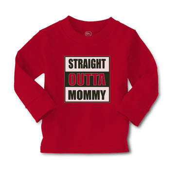 Baby Clothes Straight Outta Mommy Boy & Girl Clothes Cotton