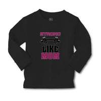 Baby Clothes Strong like Mom Boy & Girl Clothes Cotton - Cute Rascals