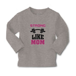 Baby Clothes Strong like Mom Boy & Girl Clothes Cotton - Cute Rascals