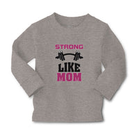Baby Clothes Strong like Mom Boy & Girl Clothes Cotton - Cute Rascals