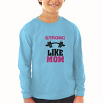 Baby Clothes Strong like Mom Boy & Girl Clothes Cotton - Cute Rascals