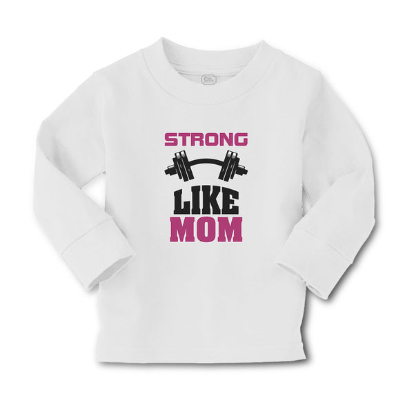Baby Clothes Strong like Mom Boy & Girl Clothes Cotton - Cute Rascals