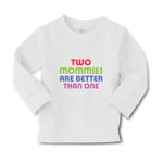 Baby Clothes 2 Mommies Are Better than 1 Boy & Girl Clothes Cotton - Cute Rascals