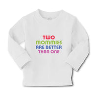 Baby Clothes 2 Mommies Are Better than 1 Boy & Girl Clothes Cotton - Cute Rascals