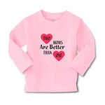 Baby Clothes 2 Moms Are Better than 1 Boy & Girl Clothes Cotton - Cute Rascals