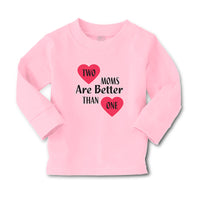 Baby Clothes 2 Moms Are Better than 1 Boy & Girl Clothes Cotton - Cute Rascals