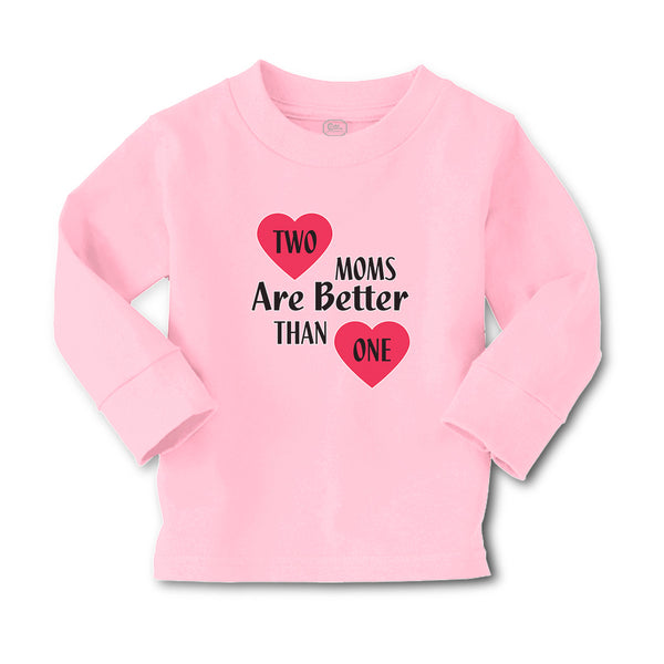 Baby Clothes 2 Moms Are Better than 1 Boy & Girl Clothes Cotton - Cute Rascals