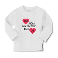 Baby Clothes 2 Moms Are Better than 1 Boy & Girl Clothes Cotton - Cute Rascals