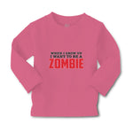 Baby Clothes When I Grow up I Want to Be A Zombie Boy & Girl Clothes Cotton - Cute Rascals
