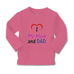 Baby Clothes I Love My Mom and Dad Boy & Girl Clothes Cotton - Cute Rascals