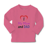 Baby Clothes I Love My Mom and Dad Boy & Girl Clothes Cotton - Cute Rascals