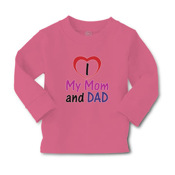 Baby Clothes I Love My Mom and Dad Boy & Girl Clothes Cotton