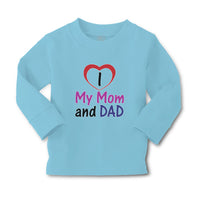 Baby Clothes I Love My Mom and Dad Boy & Girl Clothes Cotton - Cute Rascals