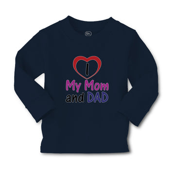 Baby Clothes I Love My Mom and Dad Boy & Girl Clothes Cotton