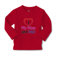 Baby Clothes I Love My Mom and Dad Boy & Girl Clothes Cotton - Cute Rascals