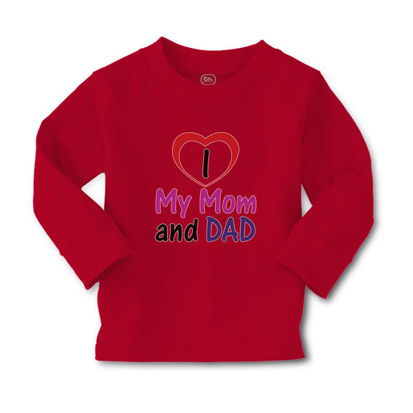 Baby Clothes I Love My Mom and Dad Boy & Girl Clothes Cotton - Cute Rascals