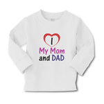 Baby Clothes I Love My Mom and Dad Boy & Girl Clothes Cotton - Cute Rascals