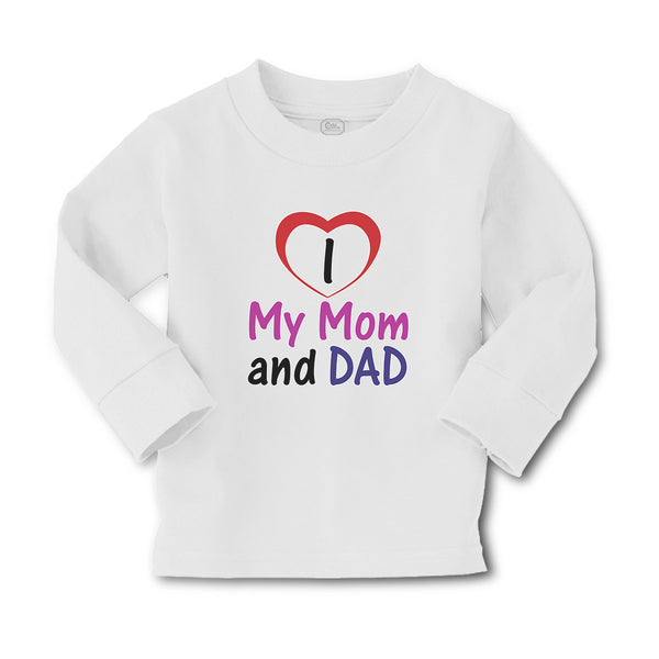 Baby Clothes I Love My Mom and Dad Boy & Girl Clothes Cotton - Cute Rascals