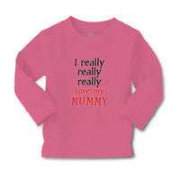 Baby Clothes I Really Really Really Love My Mummy Boy & Girl Clothes Cotton - Cute Rascals