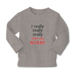 Baby Clothes I Really Really Really Love My Mummy Boy & Girl Clothes Cotton - Cute Rascals