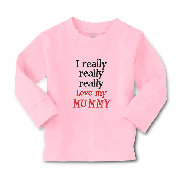 Baby Clothes I Really Really Really Love My Mummy Boy & Girl Clothes Cotton - Cute Rascals