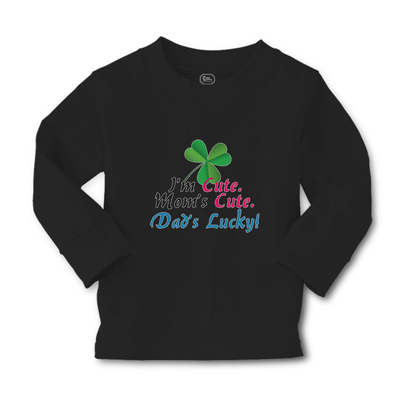Baby Clothes I'M Cute Mom's Cute. Dad's Lucky! Boy & Girl Clothes Cotton - Cute Rascals