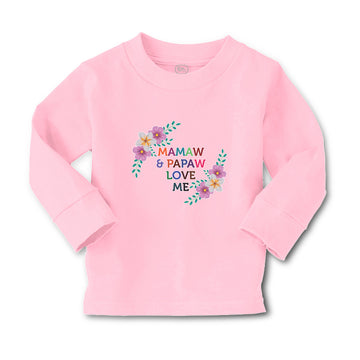 Baby Clothes Mamaw & Papaw Love Me Boy & Girl Clothes Cotton