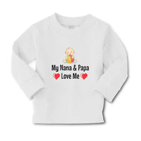 Baby Clothes My Nana & Papa Love Me Boy & Girl Clothes Cotton - Cute Rascals