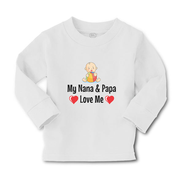 Baby Clothes My Nana & Papa Love Me Boy & Girl Clothes Cotton - Cute Rascals