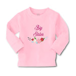 Baby Clothes Big Sister with Wreath of Flowers Boy & Girl Clothes Cotton - Cute Rascals