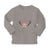 Baby Clothes Big Sister with Wreath of Flowers and Deer Horns Boy & Girl Clothes - Cute Rascals