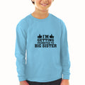 Baby Clothes I'M Getting Promoted to Big Sister Boy & Girl Clothes Cotton
