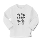 Baby Clothes My Big Sister Barks Boy & Girl Clothes Cotton - Cute Rascals
