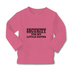 Baby Clothes Security for My Little Sister Boy & Girl Clothes Cotton - Cute Rascals