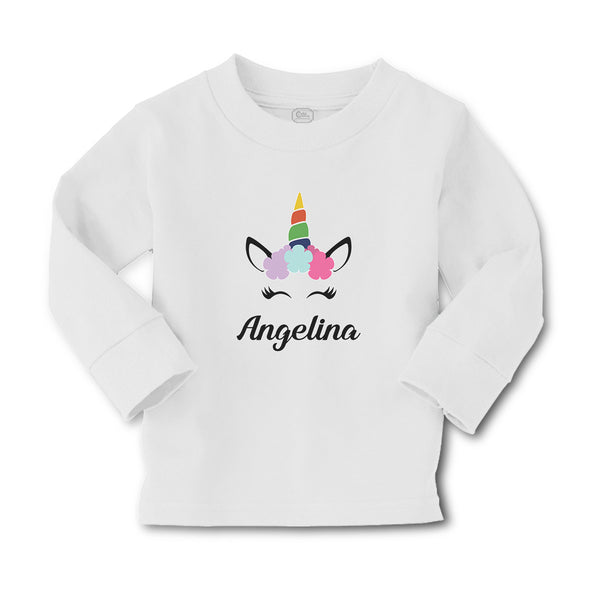 Baby Clothes Angelina Your Name Cute Unicorn Boy & Girl Clothes Cotton - Cute Rascals