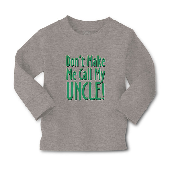 Baby Clothes Don'T Make Me Call My Uncle! Boy & Girl Clothes Cotton - Cute Rascals