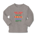 Baby Clothes Don'T Mess with Me 'Cuz My Uncle Kicks Butt! Boy & Girl Clothes - Cute Rascals
